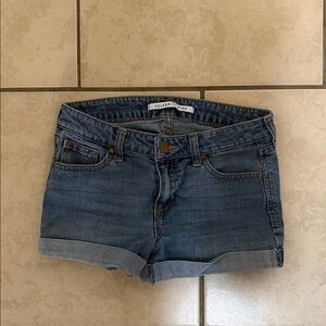 Celebrity Pink Women's Classic Blue Jean Shorts